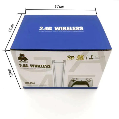 NEW Ultra HD Retro Game Console with 20,000+ Classic Games, Dual Wireless Controllers & Portable Emulator, Childhood Classic Game Stick